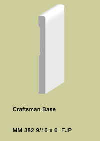 Craftsman Style Baseboards