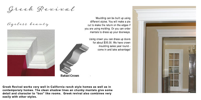 Greek Revival Moulding